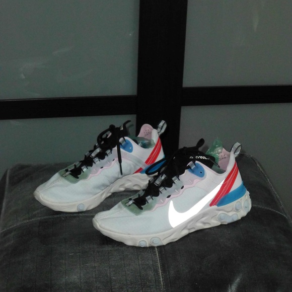 Nike React Element 55 Sneakers Women's Size 8.5 - Picture 3 of 8